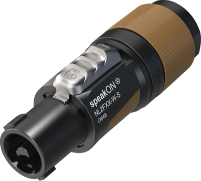 Neutrik NL2FXX-W-S 2 Pin Kablo Tipi Speakon Konnektör