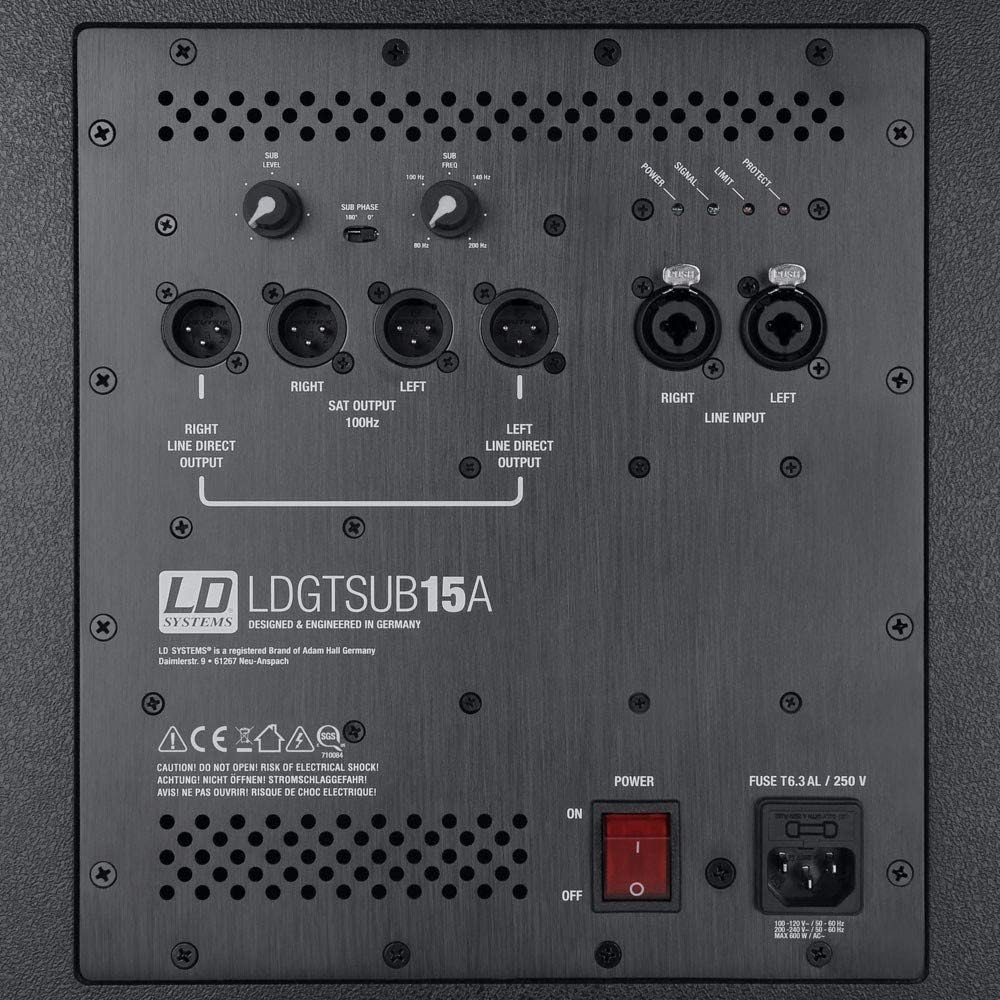 LD Systems GT SUB 15A Aktif PA Subwoofer Hoparlör