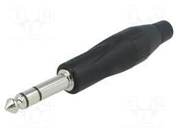 Amphenol TS3PB 6,3 mm Stereo Erkek Çivi Jack