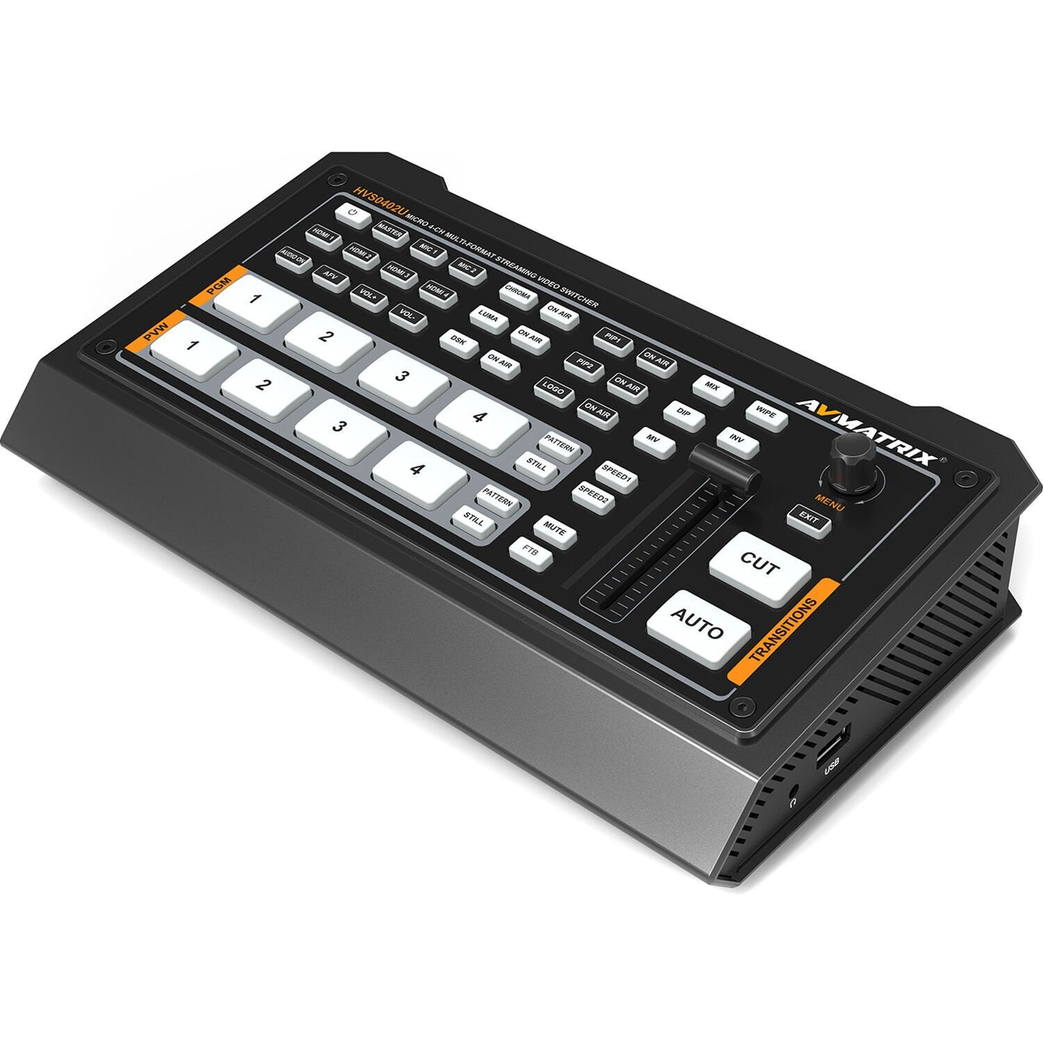 AVMatrix HVS0402U 4 Kanal HDMI Video Mikser