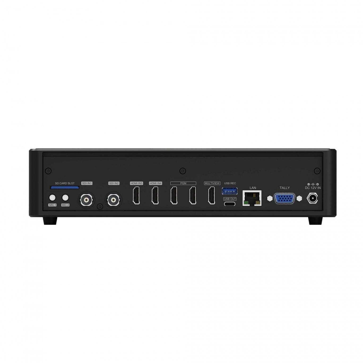 Avmatrix SHARK S4 Plus 4-Kanal HDMI/SDI Ekranlı Canlı Yayın Mikseri