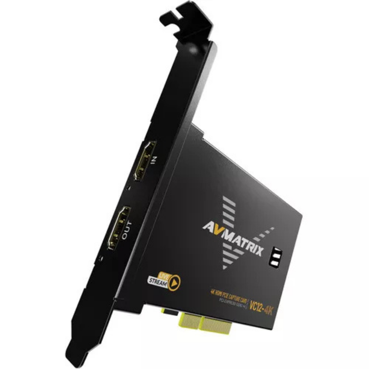 AVMatrix VC12-4K 4K HDMI PCIE Capture Card