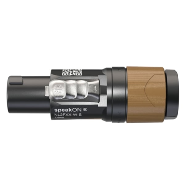 Neutrik NL2FXX-W-S 2 Pin Kablo Tipi Speakon Konnektör