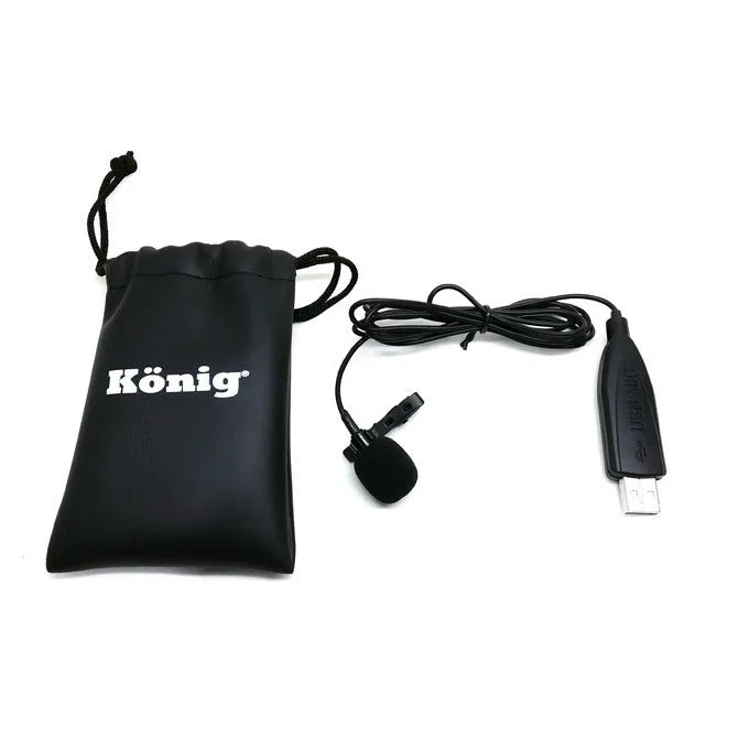 König K-YM 01 Youtuber Pc Usb Yaka Mikrofonu
