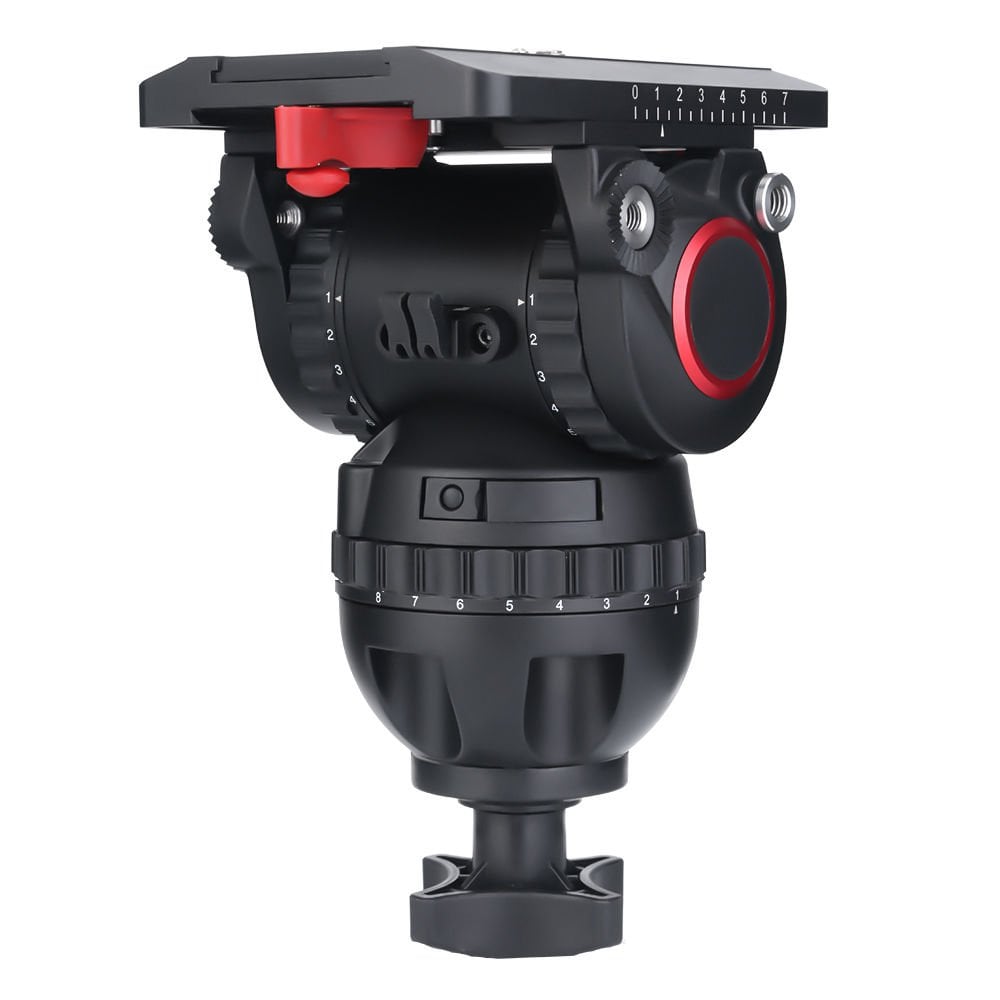 Miliboo M25DL Hidrolik Kafalı Profesyonel Alüminyum Tripod