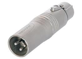Neutrik NA3FM 3 Pin Erkek XLR-3 Pin Dişi XLR Çevirici Adaptör