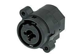 Neutrik NCJ6FI-H-0 Şase Tipi Swichli 3 Pin Dişi 1/4 Stereo Jack