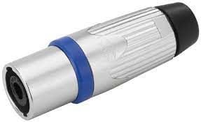 Neutrik NLT4MX 4 Pin Kablo Tipi Erkek Speakon Konnektör