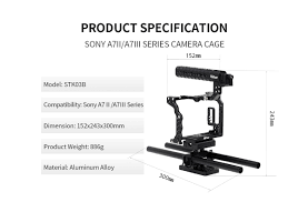 Nitze STK03B Sony Alpha Serisi Kamera Kafes Kiti