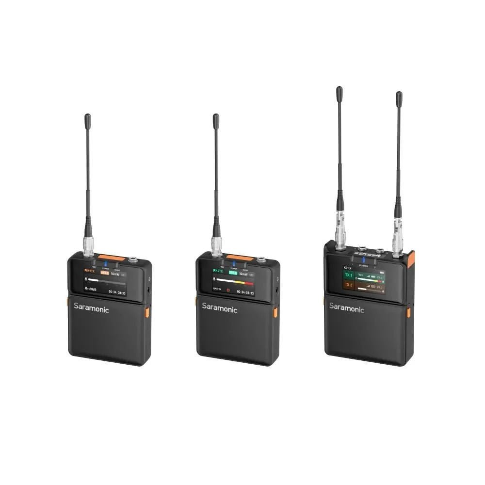 Saramonic K9 Digital Duo Uhf Kablosuz Yaka Mikrofonu