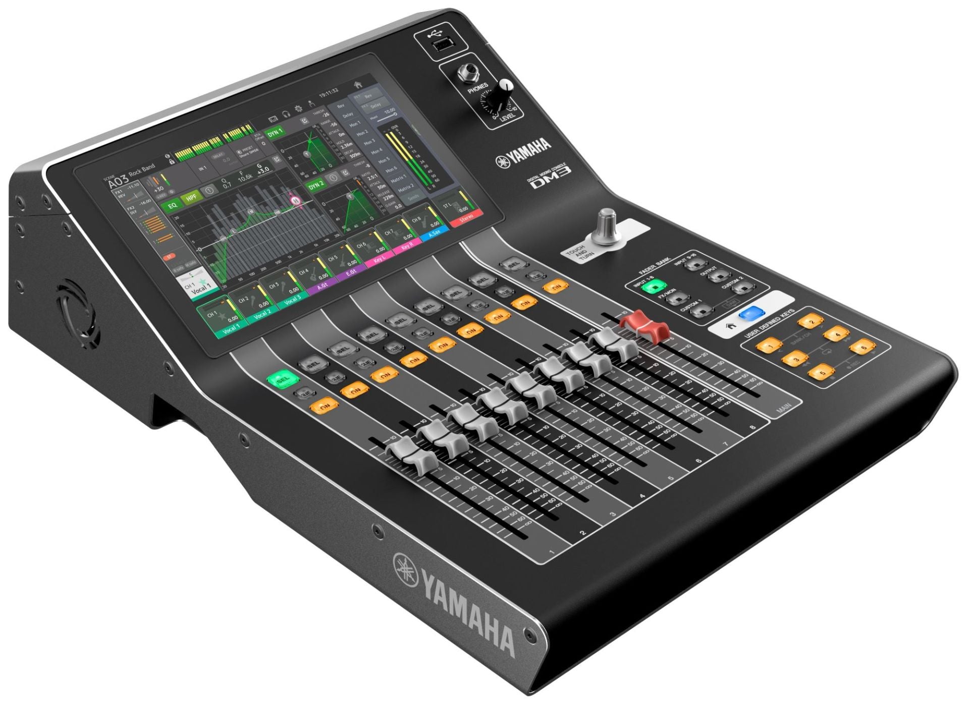 Yamaha DM3 S 16 Kanal Ultra Kompakt Dijital Mikser