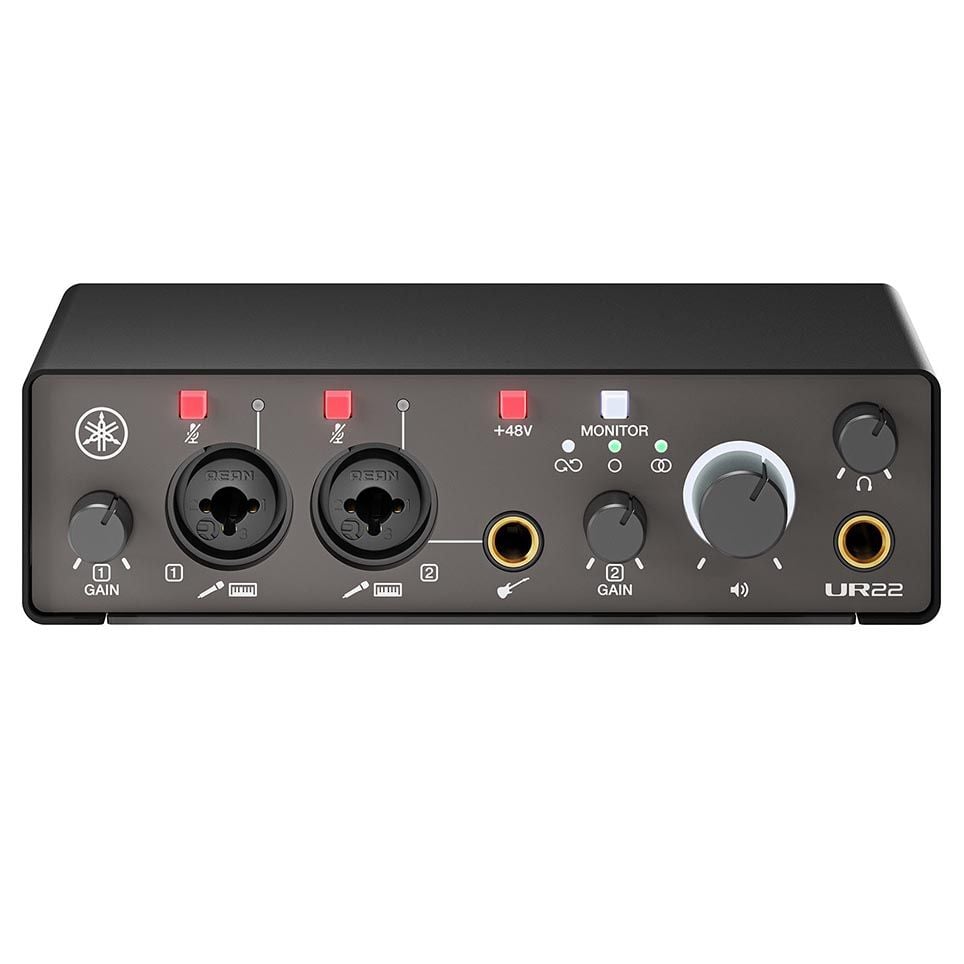 Yamaha UR22 Mk3 2 Kanal Ses Kartı (Siyah)