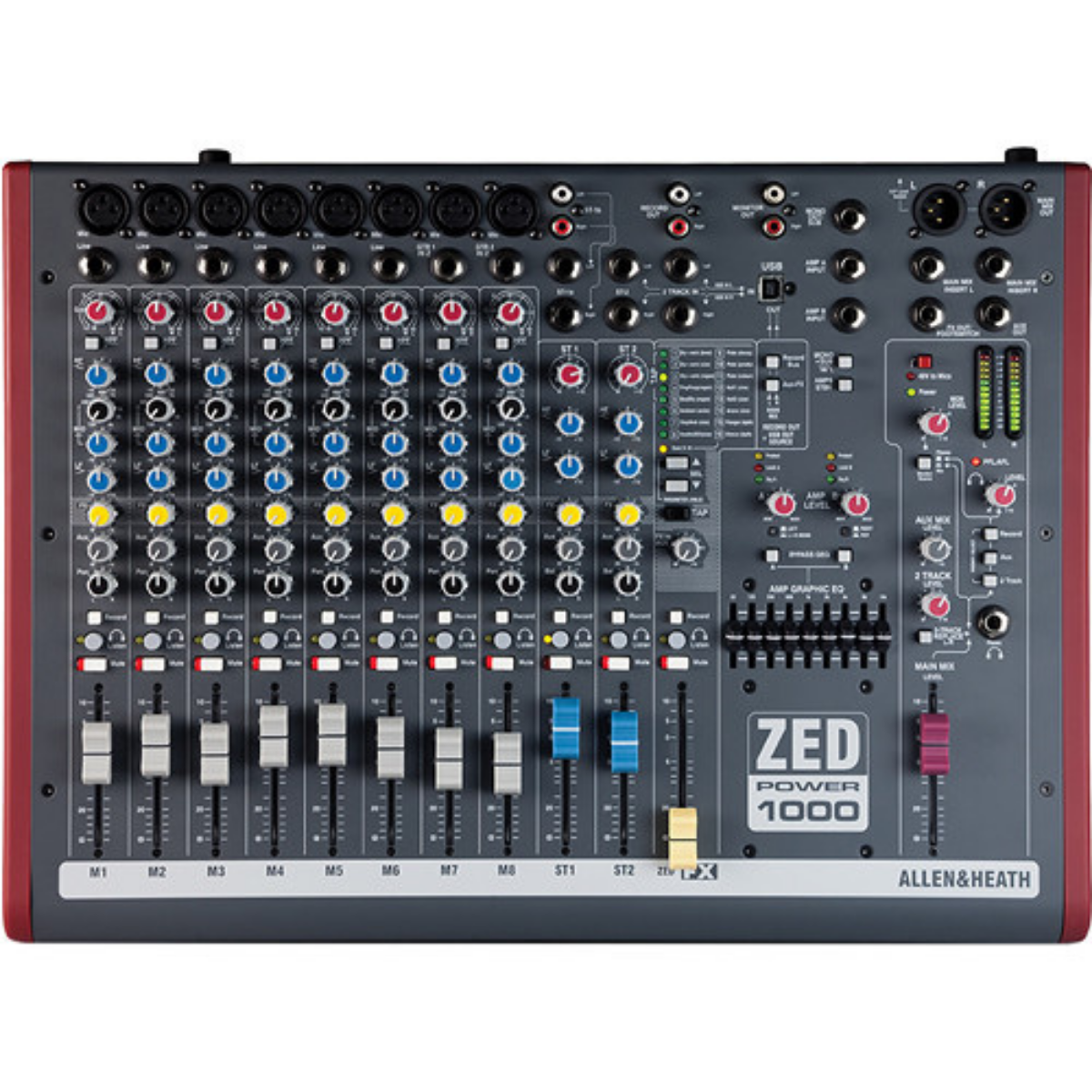 Allen & Heath ZED Power 1000 - 2x500 W Power Mikser