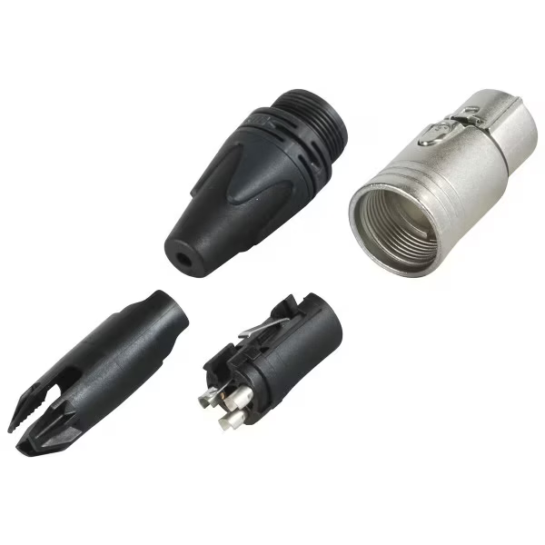 Neutrik NC3FXX 3 Pin Kablo Tipi Dişi XLR Konnektör