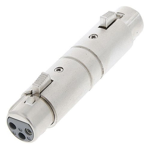 Amphenol AC3F3FW 3 Pin Dişi XLR-3 Pin Dişi XLR Uzatma Adaptörü