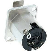 Amphenol AC4FDZ 4 Pin Şase Tipi XLR Konnektör