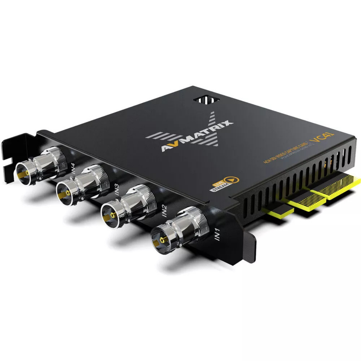 AVMatrix VC41 1080p 3G-SDI PCIE 4 Channel Capture Card