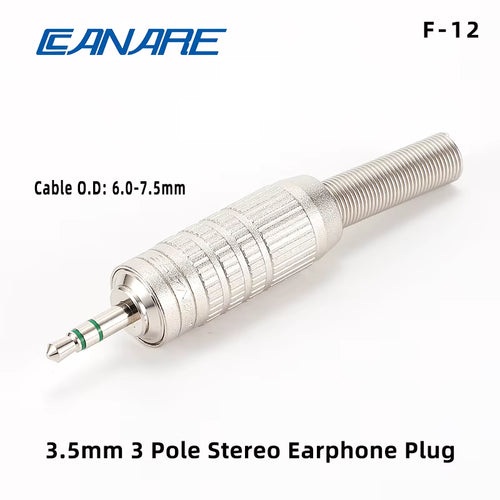 Canare F-12 3,5 mm Stereo Mini Çivi Jack