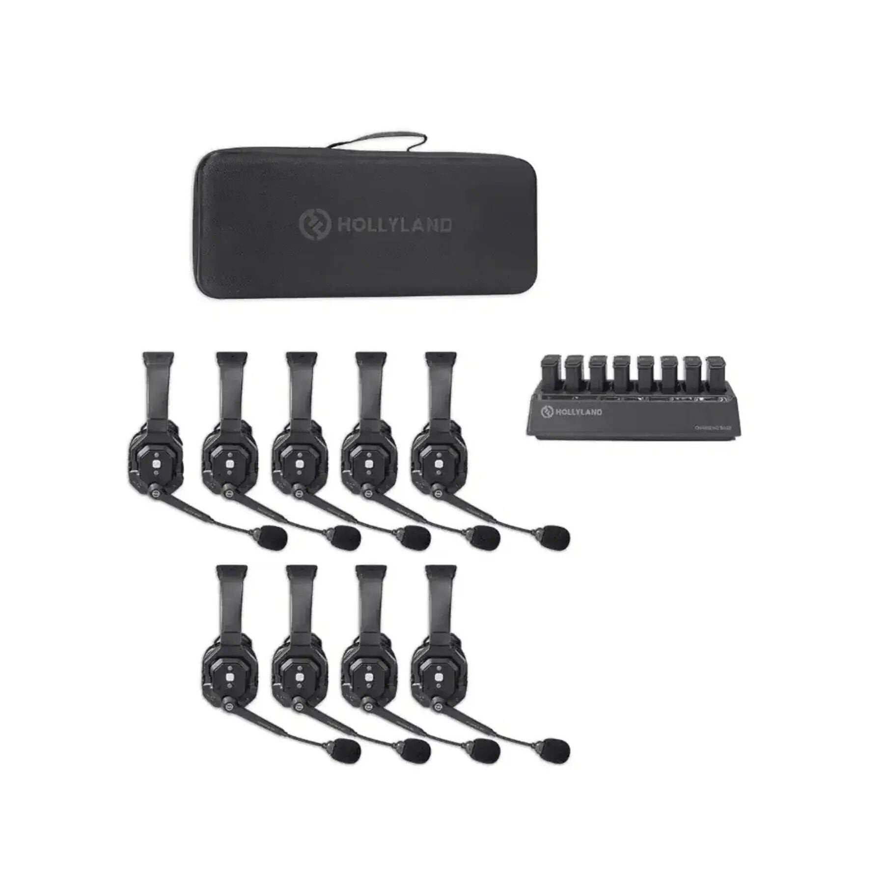 Hollyland Solidcom SE Pro 9S Kit-Profesyonel Kablosuz İnterkom Sistemi