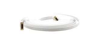 Kramer C-DM/DM/FLAT(W)-35 10,7 M (35 Ft) Flat DVI Kablo