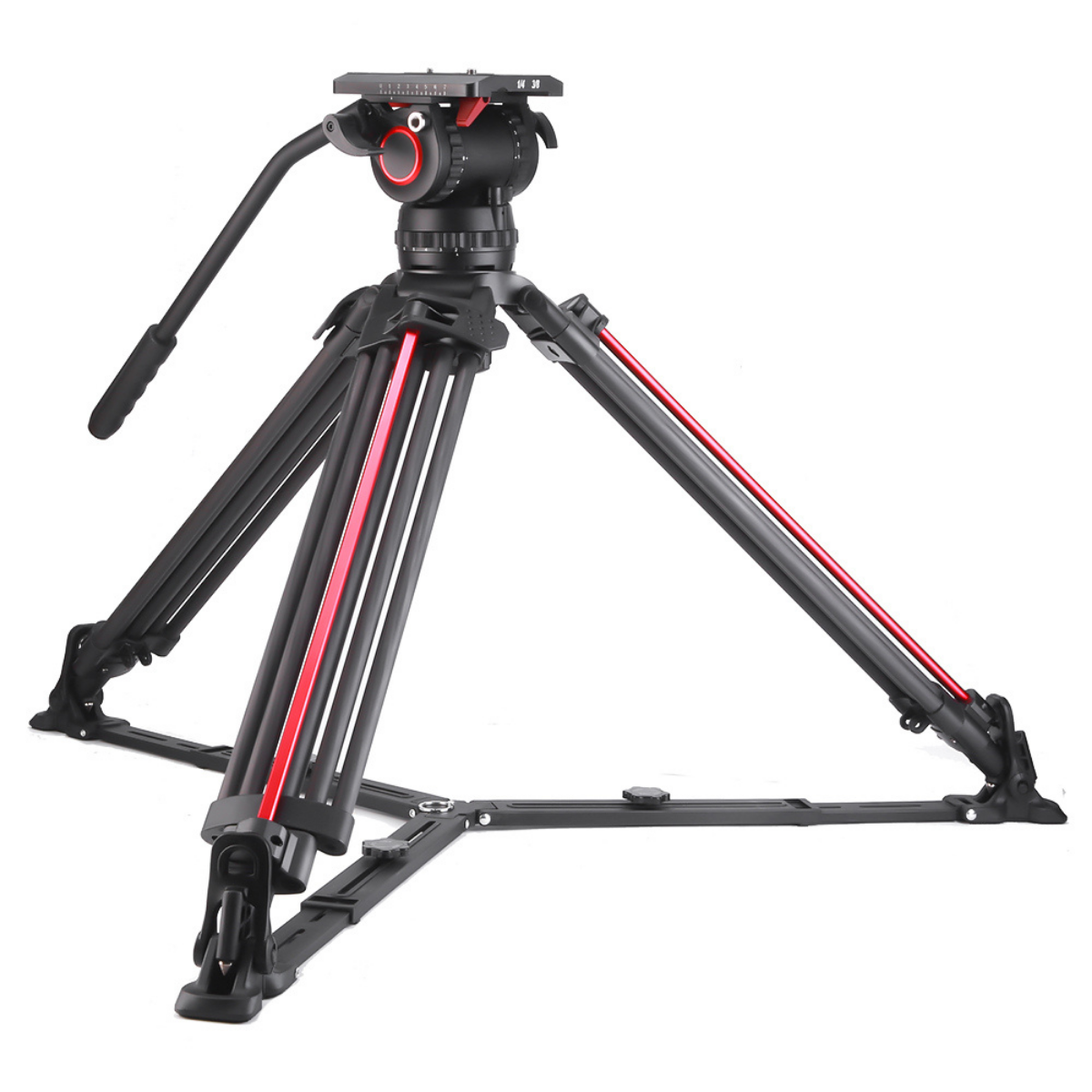 Miliboo M15DL Hidrolik Kafalı Profesyonel Alüminyum Tripod