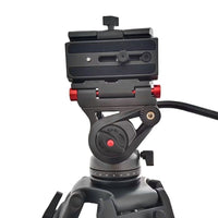 Miliboo MTT608A 152cm Video Tripod + MYT802L Dikey Çekim Kafası
