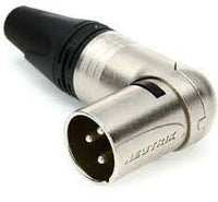Neutrik NC3MRX 3 Pin L Tipi Erkek XLR Konnektör