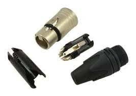 Neutrik NC4FXX 4 Pin Kablo Tipi Dişi XLR Konnektör