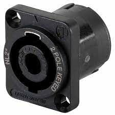 Neutrik NL2MP 2 Pin Şase Tipi Erkek Speakon Konnektör