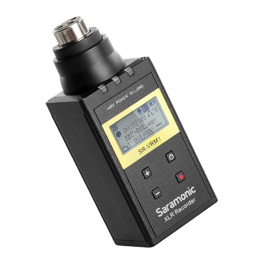 Saramonic SR-VRM1 XLR Mikrofon Girişli PCM Kaydedici