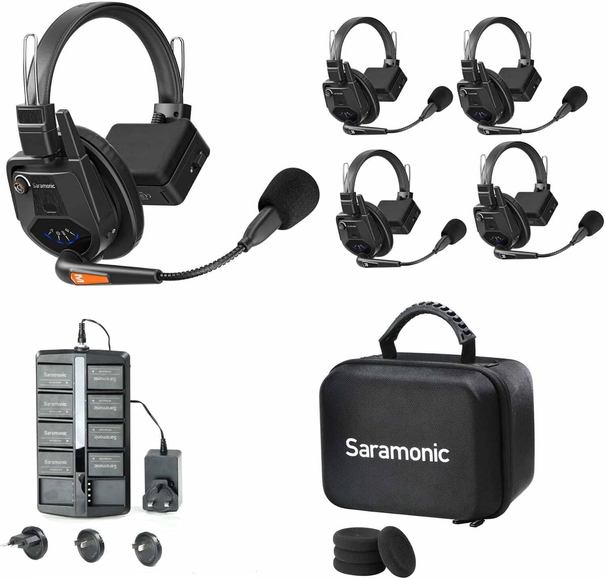 Saramonic Witalk9 WT4S 4 Kişilik Kablosuz İnterkom Sistemi