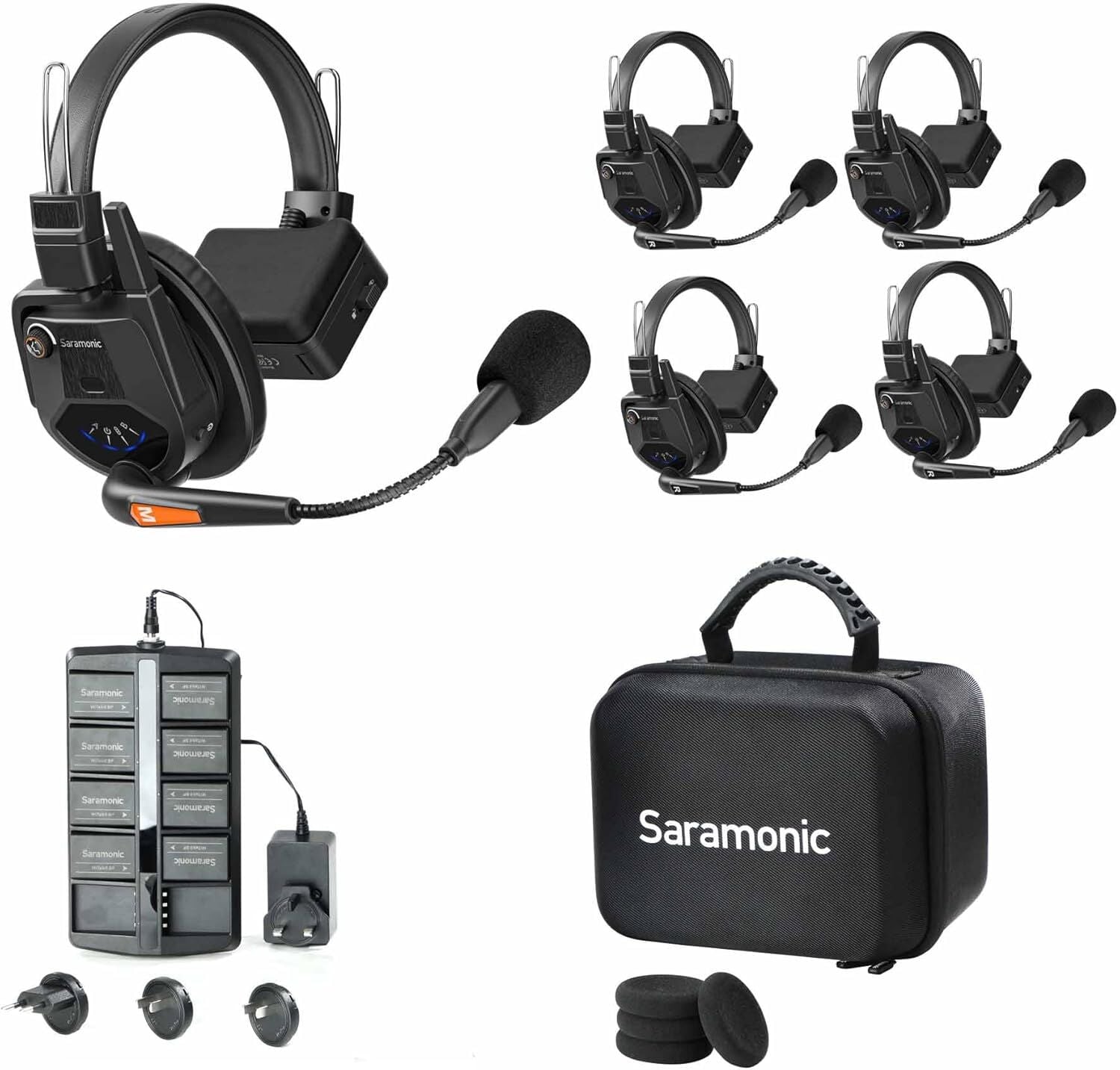 Saramonic Witalk9 WT4S 4 Kişilik Kablosuz İnterkom Sistemi