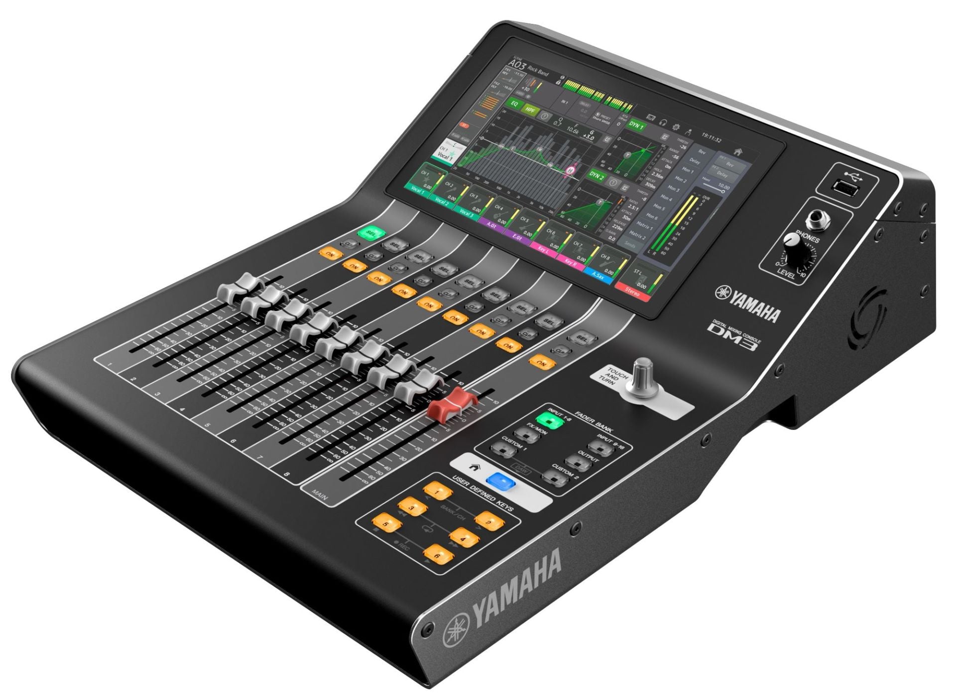 Yamaha DM3 S 16 Kanal Ultra Kompakt Dijital Mikser