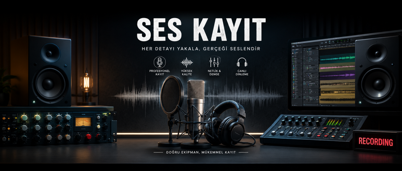 Ses Kayıt İçin Gerekli Malzemeler