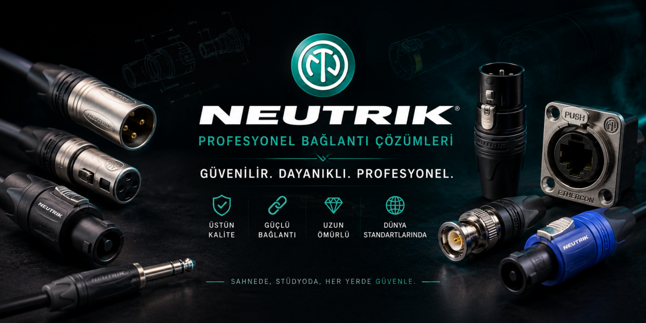 Profesyonellerin Tercihi: Neutrik ile Mükemmel Bağlantı