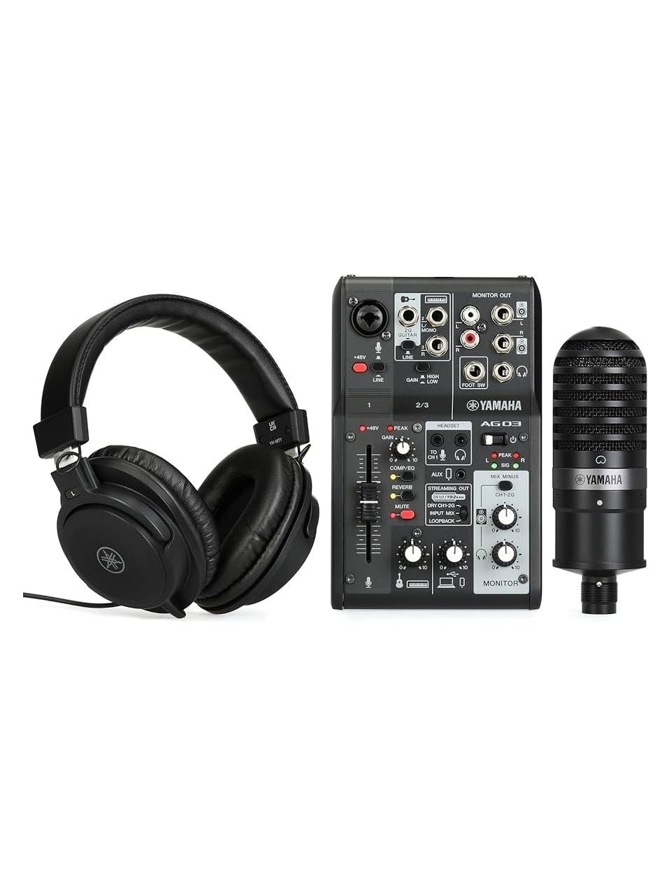 Yamaha AG03MK2B Lspk Canlı Yayın Paketi