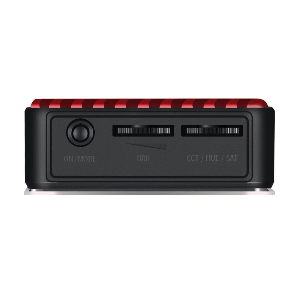 GVM 7S RGB Kamera Üstü Dahili Akülü Mobil Led Işık (12x8cm)