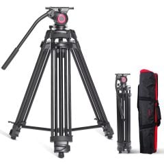 Miliboo MTT605A Profesyonel Alüminyum Tripod