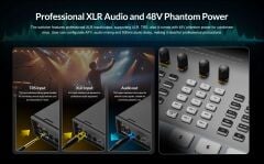 Avmatrix SHARK S8X PLUS Canlı Yayın İçin 8 Kanal Taşınabilir Video Mikser