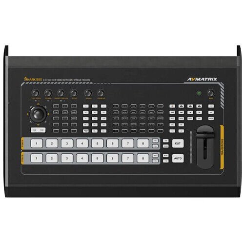 Avmatrix SHARK S8X SDI/HDMI Canlı Yayın İçin 8 Kanal Taşınabilir Video Mikser