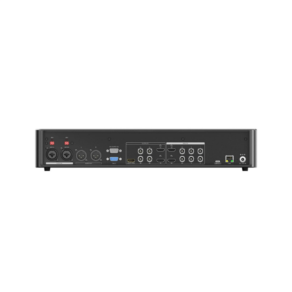 Avmatrix SHARK S6 PLUS SDI/HDMI Canlı Yayın İçin 6 Kanal Taşınabilir Video Mikser