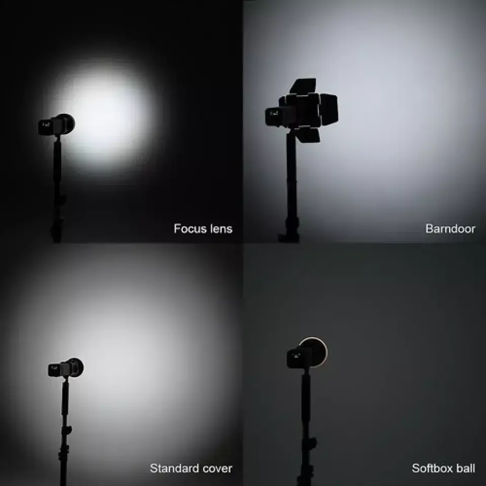 GVM PD60C 60W RGB Dahili Akülü 3'lü LED Işık Seti