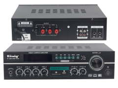 König K-166 150 W 4-8 Ohm USB-SD 3 Mik.Giriş Hat Trafolu Amfi