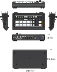 AVMatrix HVS0403U 4 Kanal SDI/HDMI Video Mikser
