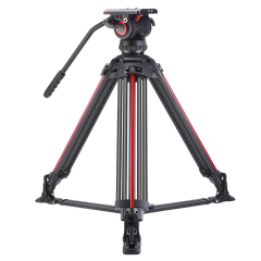 Miliboo M15DL Hidrolik Kafalı Profesyonel Alüminyum Tripod