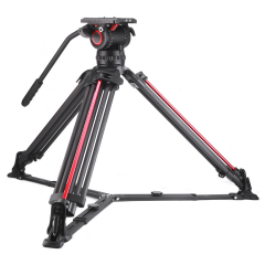 Miliboo M15DL Hidrolik Kafalı Profesyonel Alüminyum Tripod