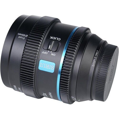 Sirui 20mm T1.8 1.33X S35 Auto-Focus Anamorfik Lens (E Mount, Mavi Flare)