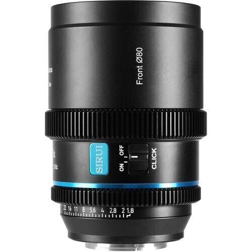 Sirui 40mm T1.8 1.33X S35 Auto-Focus Anamorfik Lens (E Mount, Mavi Flare)