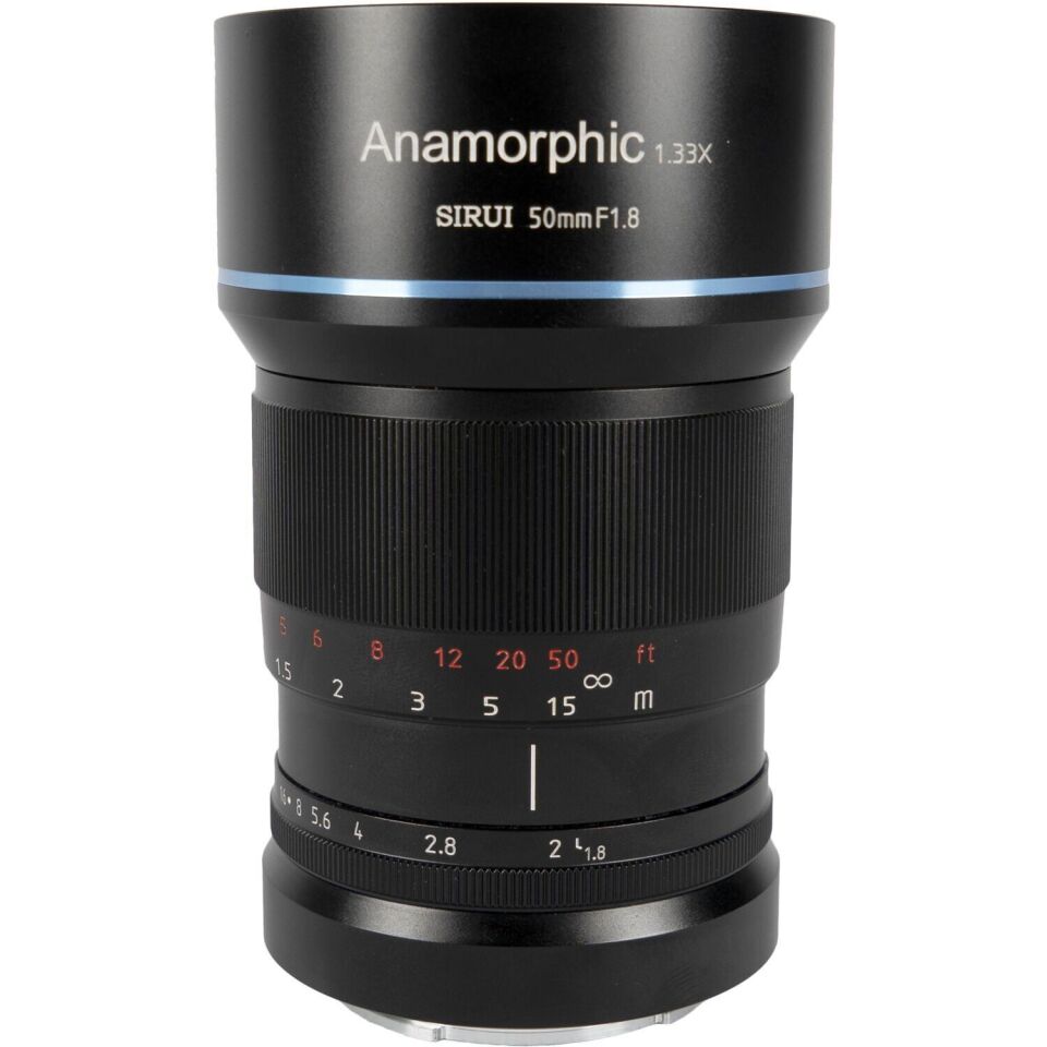 Sirui 50mm F1.8 1.33x APS-C Anamorfik Lens (X Mount)