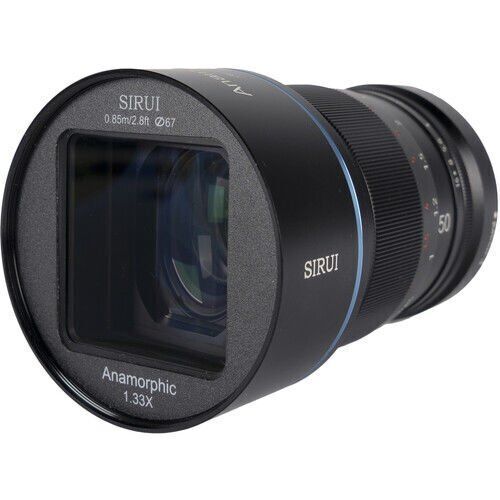 Sirui 50mm F1.8 1.33x APS-C Anamorfik Lens (X Mount)
